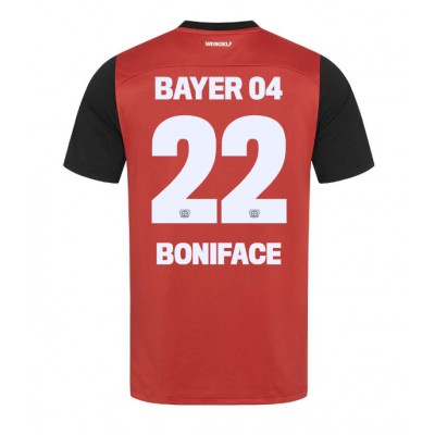 Bayer Leverkusen Victor Boniface #22 Hjemmebanetrøje 2024-25 Kortærmet Bayer Leverkusen Victor Boniface #22 Hjemmebanetrøje 2024-25 Kortærmet